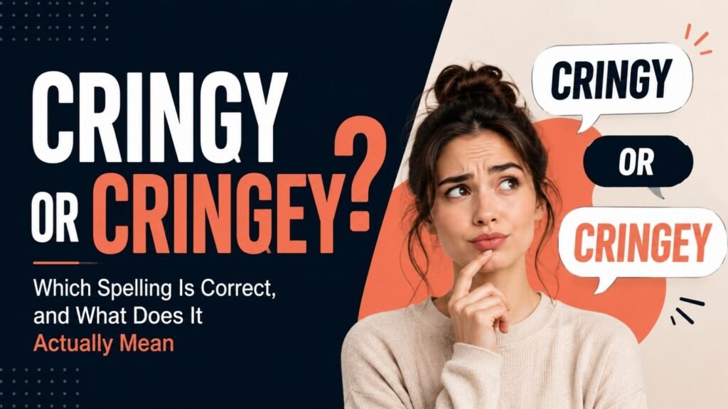 Cringy Or Cringey: Which Spelling Is Correct, and What Does It Actually Mean