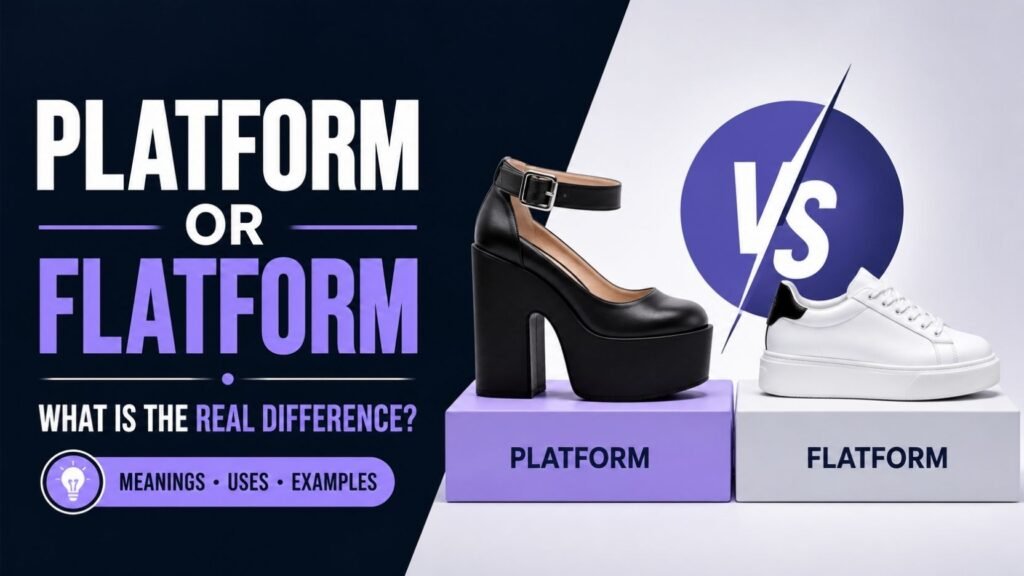 Platform or Flatform: What Is the Real Difference?