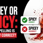 Spicey or Spicy: Which Spelling Is Actually Correct?