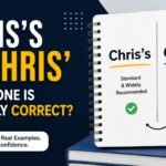 Chris's or Chris': Which One Is Actually Correct?