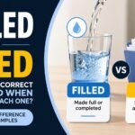 Filled Or Filed: What Is The Correct Word And When Do You Use Each One?