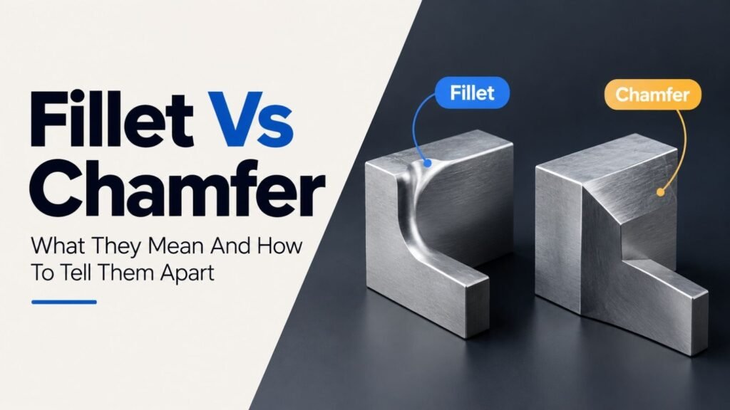 Fillet Vs Chamfer: What They Mean And How To Tell Them Apart
