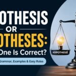 Hypothesis Or Hypotheses: Which One Is Correct?