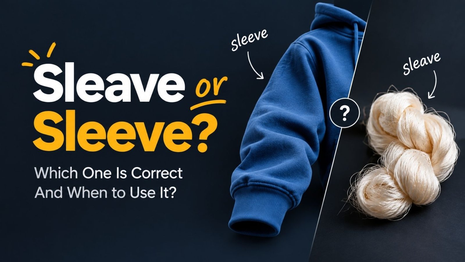 Sleave Or Sleeve: What Is the Difference And Which One Should You Use?